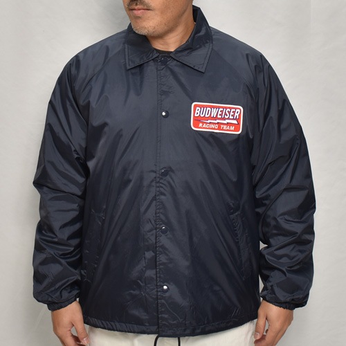 Budweiser Racing Team Nylon Coach Jacket�ʥХɥ磻���� �ʥ����󥳡������㥱�åȡ˥ͥ��ӡ� [a-8260]