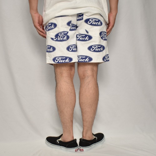 Fuck Logo Easy Short Pants（ファックロゴイージーショート