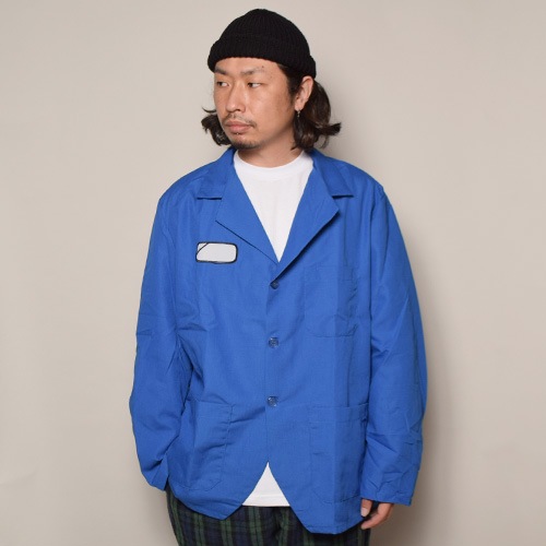 Red Kap��US/Lapeled Jacket�ʥ�åɥ���åסߥ��� ��ڥ�ɥ��㥱�åȡ˥֥롼 [a-3643]