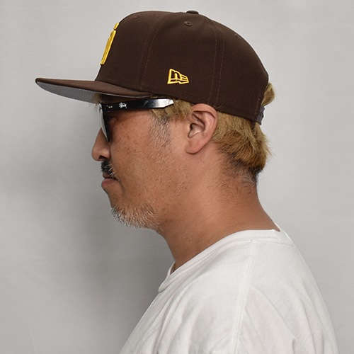 New Era/9Fifty Snap Back Cap/San Diego Padresʥ˥塼 åס˥֥饦ߥ [a-3695]
