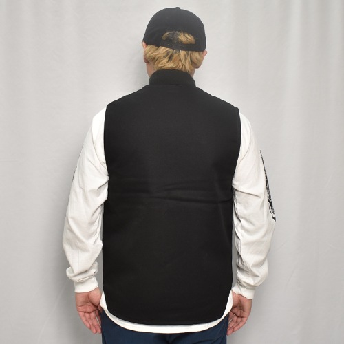 新品未使用 BEN DAVIS ブラック ベスト Ben Davis/Lined Work Vest（ベンデイビス ベスト）ブラック [a