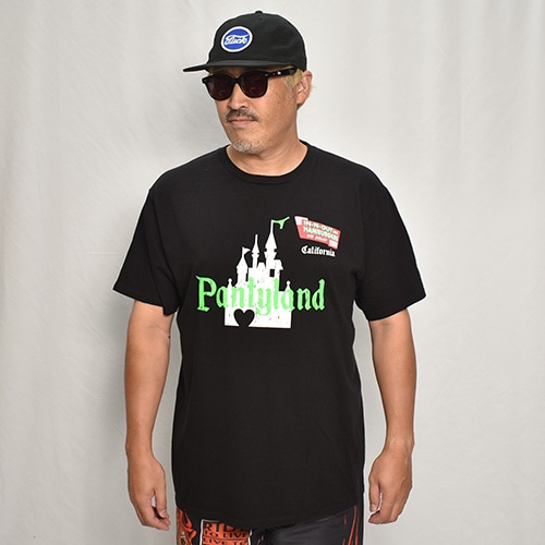 Panty Dropper��US/Burger S/S T-Shirt(�ѥ�ƥ��ɥ��åѡ��ߥ��� �С�����T�����)�֥�å�/������L [y-0344]