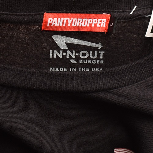 Panty Dropper��US/Burger S/S T-Shirt(�ѥ�ƥ��ɥ��åѡ��ߥ��� �С�����T�����)�֥�å�/������L [y-0344]