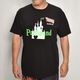 Panty Dropper��US/Burger S/S T-Shirt(�ѥ�ƥ��ɥ��åѡ��ߥ��� �С�����T�����)�֥�å�/������L [y-0344]