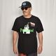 Panty Dropper��US/Burger S/S T-Shirt(�ѥ�ƥ��ɥ��åѡ��ߥ��� �С�����T�����)�֥�å�/������L [y-0344]