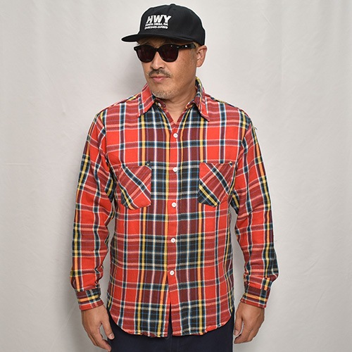 Big Mac/Vintage Heavy Flannel L/S Shirtʥӥåޥå եͥ륷ġ˥åɡߥߥ֥롼/M [y-0505]