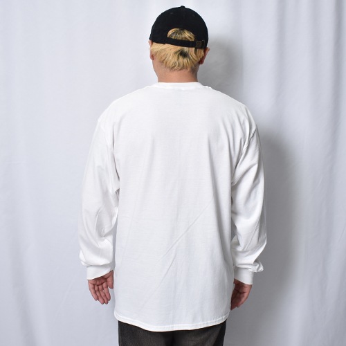 Fuck Logo L/S T-Shirt�ʥե��å����� T����ġ˥ۥ磻�� [a-8424]