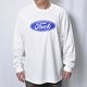Fuck Logo L/S T-Shirt�ʥե��å����� T����ġ˥ۥ磻�� [a-8424]
