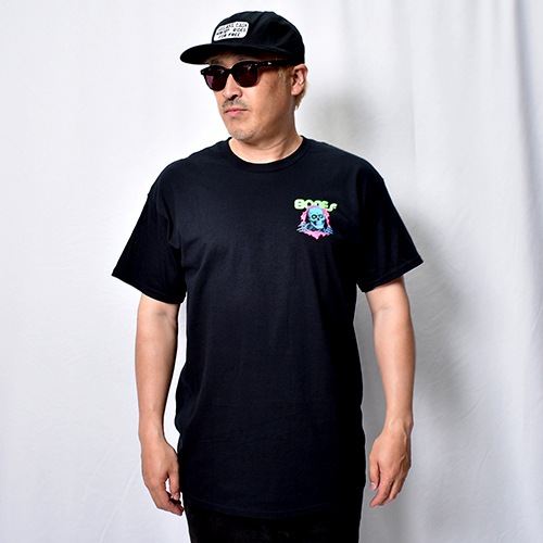 Powell Peralta/Ripper Blacklight S/S T-Shirt�ʥѥ����� T����ġ˥֥�å� [a-8490]