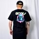 Powell Peralta/Ripper Blacklight S/S T-Shirt�ʥѥ����� T����ġ˥֥�å� [a-8490]