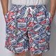 Budweiser/"Bud" Easy Short Pants�ʥХɥ磻���� �����������硼�ȥѥ�ġ˥ۥ磻�ȡߥͥ��ӡ��ߥ�å� [a-8540]