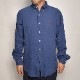 ��Polo Ralph Lauren/L/S Linen Shirt�ʥ��ե������ ��ͥ󥷥�ġ˥ͥ��ӡ�/������M [z-6625]