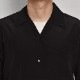 Cal Top/Solid Open Collar S/S Shirt�ʥ����ȥå� ����åɥ롼������ġ˥֥�å� [a-7464]