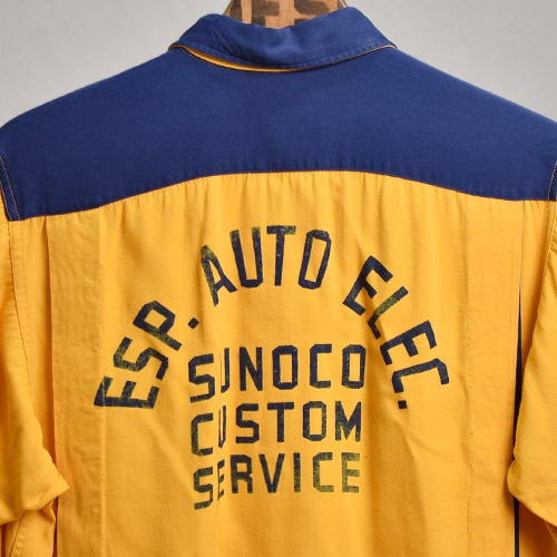 Vintage Bowling S/S Shirtʥܡ󥰥ġ˥/M [z-9182]