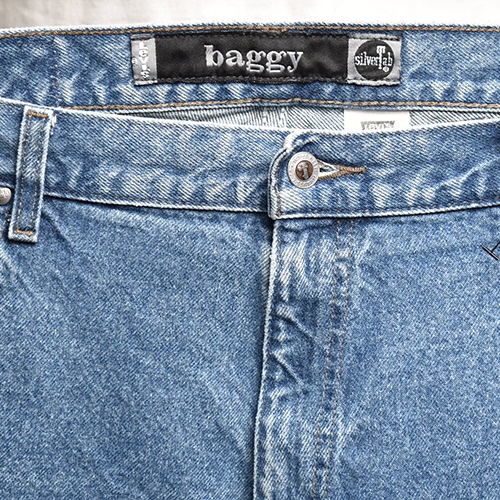 ��Levi's Silver Tab/Baggy Jeans�ʥ꡼�Х�������С����� �Х��������󥺡˥���ǥ���/������W38 [z-9986]