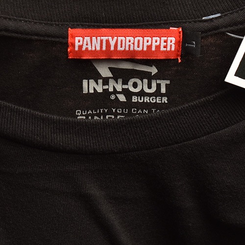Panty Dropper��US/Burger S/S T-Shirt(�ѥ�ƥ��ɥ��åѡ��ߥ��� �С�����T�����)�֥�å�/������L [y-0345]