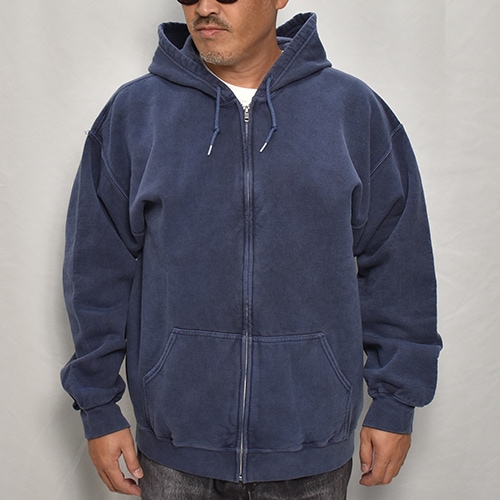 Towncraft/90's Pigment Dyed Zip Up Hoodie�ʥ����󥯥�ե� ���åץ��åץѡ������˥ͥ��ӡ� [a-8206]