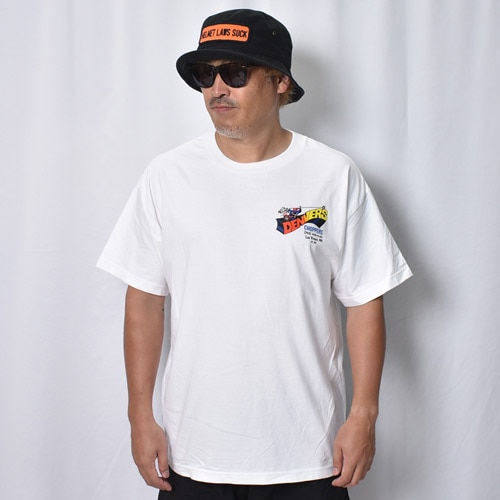 Denver's Choppers��US/80's Original Design S/S T-Shirt�ʥǥ�С�������åѡ����ߥ��� T����ġ˥ۥ磻�� [a-8634]