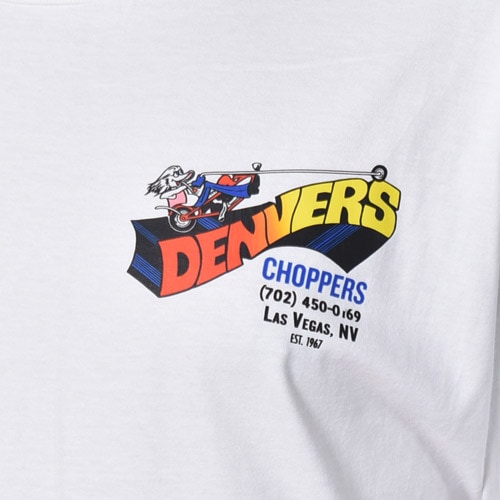 Denver's Choppers��US/80's Original Design S/S T-Shirt�ʥǥ�С�������åѡ����ߥ��� T����ġ˥ۥ磻�� [a-8634]