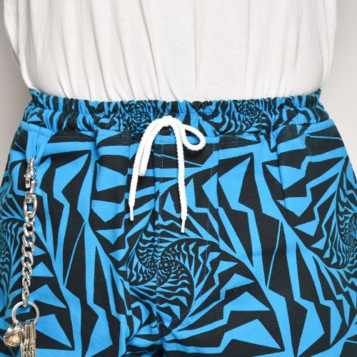 Crazy Spiral Patterned Easy Short Pants（クレイジースパイラル
