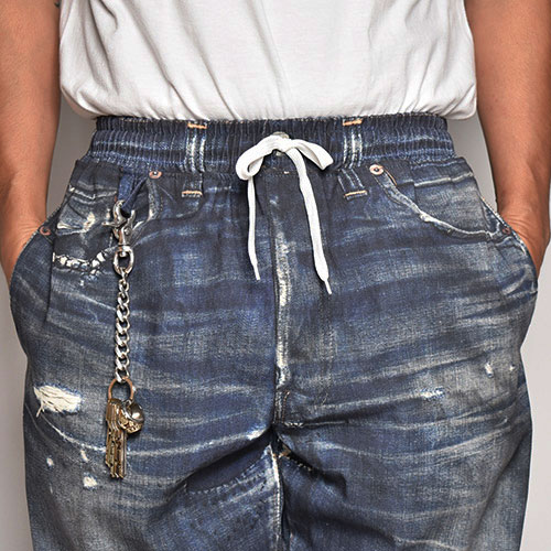 Fake Vintage Denim Easy Pants Type-X（フェイクヴィンテージデニム