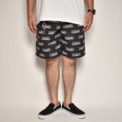Ripper Magazine��Us/The Ripper Logo Easy Shorts�ʥ�åѡ��ޥ�����ߥ��� �����������硼�ġ˥֥�å��ߥۥ磻�� [a-6114]