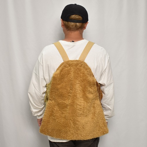 EU Military Liner Fake Fur Hunting Vestʥեե ϥƥ󥰥٥ȡ˥֥饦 [z-9450]