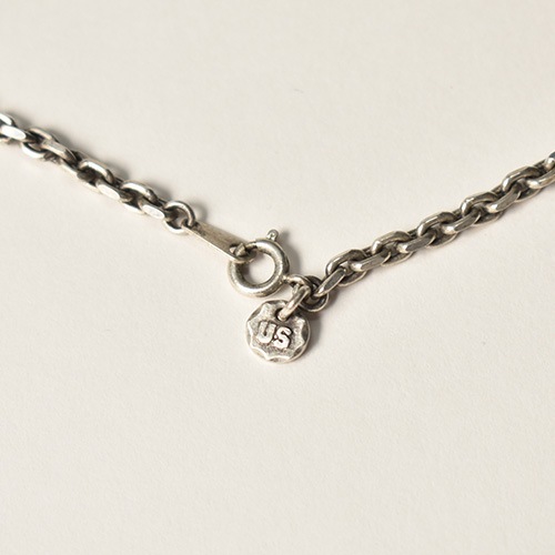 US Exclusive/Cut Cable Narrow Chain Necklace�ʥ��� �ͥå��쥹�˥���С� [a-8099]