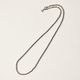 US Exclusive/Cut Cable Narrow Chain Necklace�ʥ��� �ͥå��쥹�˥���С� [a-8099]
