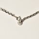 US Exclusive/Cut Cable Narrow Chain Necklace�ʥ��� �ͥå��쥹�˥���С� [a-8099]
