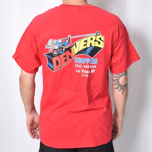 Denver's Choppers��US/80's Original Design S/S T-Shirt�ʥǥ�С�������åѡ����ߥ��� T����ġ˥�å� [a-8635]