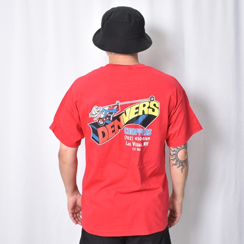 Denver's Choppers��US/80's Original Design S/S T-Shirt�ʥǥ�С�������åѡ����ߥ��� T����ġ˥�å� [a-8635]