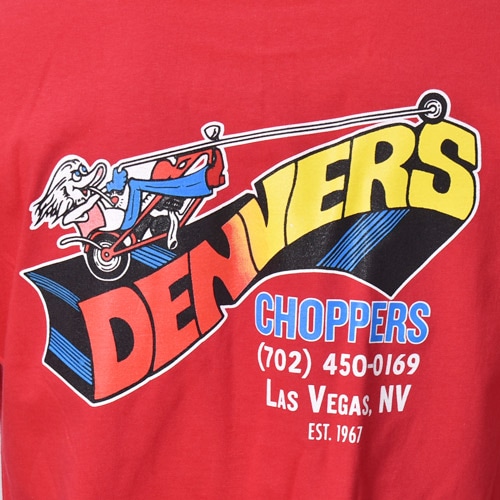 Denver's Choppers��US/80's Original Design S/S T-Shirt�ʥǥ�С�������åѡ����ߥ��� T����ġ˥�å� [a-8635]
