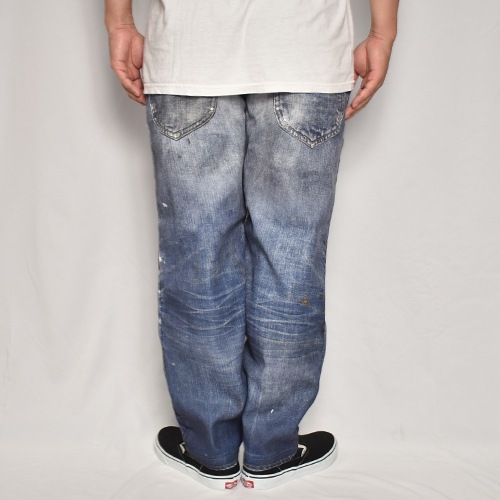 US Fake Vintage Denim Easy Pants Type-L