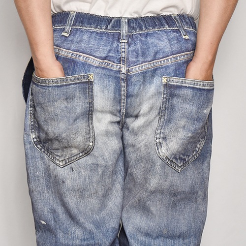 Fake Vintage Denim Easy Pants Type-L（フェイクヴィンテージデニム