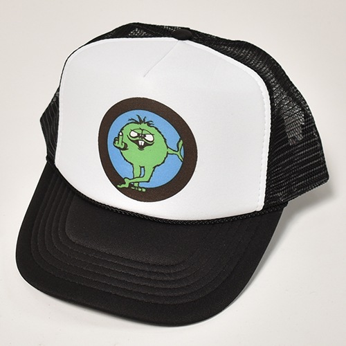 Camacho Monster/Trucker Mesh Cap�ʥ��ޥ����󥹥��� ��å��奭��åס˥֥�å��ߥۥ磻�� [a-5969]