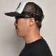 Camacho Monster/Trucker Mesh Cap�ʥ��ޥ����󥹥��� ��å��奭��åס˥֥�å��ߥۥ磻�� [a-5969]