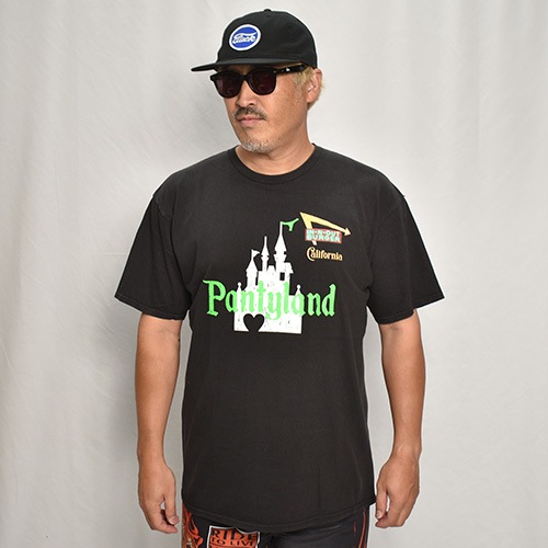 Panty DropperUS/Burger S/S T-Shirt(ѥƥɥåѡߥ СT)֥å/L [y-0347]