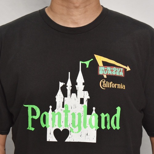 Panty DropperUS/Burger S/S T-Shirt(ѥƥɥåѡߥ СT)֥å/L [y-0347]