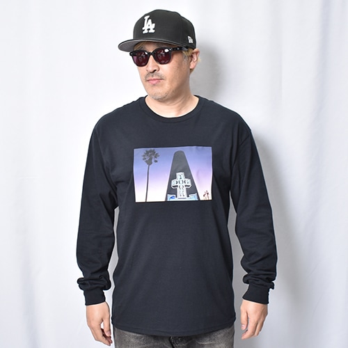 Juice Magazine/Dogtown Art Cone L/S T-Shirt�ʥ��塼���ޥ����� T����ġ˥֥�å� [a-8427]