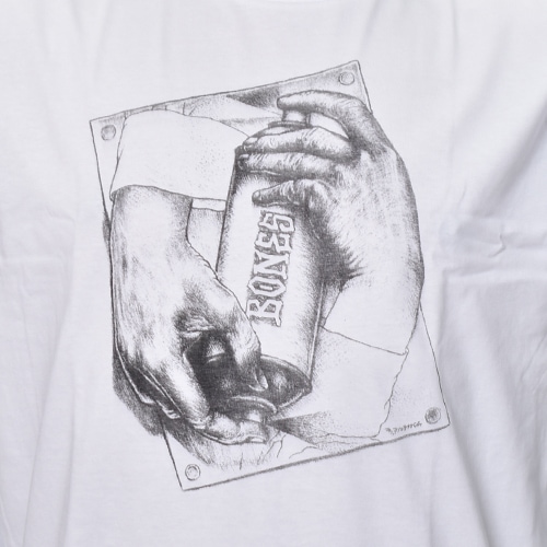 Powell Peralta/Bones Spraying Hands S/S T-Shirt�ʥѥ����� T����ġ˥ۥ磻�� [a-8493]