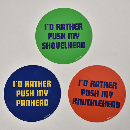 Fartco Inc.��US/I'd Rather Sticker(���ƥå��� ) [a-6894]