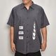 HWY��Us/Limited Hand-Printed S/S Work Shirt�ʥ��������֥�塼�磻�ߥ��� �������ġ˥��㥳���륰�졼���ȥ饤��/������XL [y-0287]