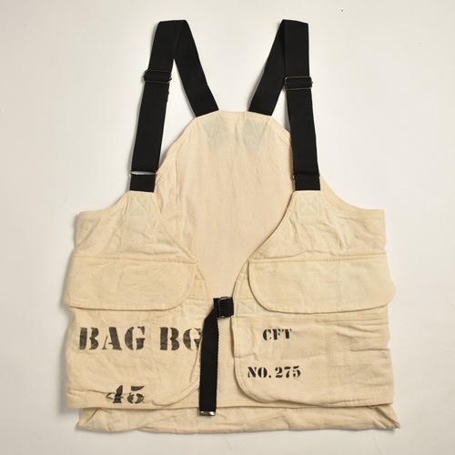 ��Customized Vintage EU Military Duffel Bag Material Hunting Vest��EU�ߥ꥿�꡼ �ϥ�ƥ��󥰥٥��ȡ˥ʥ����� [y-0461]