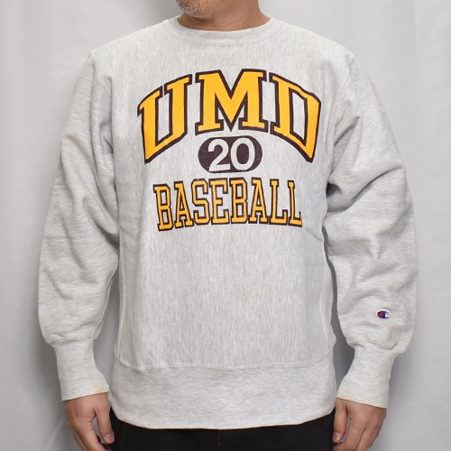 ��Champion/90's Vintage Reverse Weave Crew Neck Sweat�ʥ����ԥ��� ��С����������֥������åȡ˥��å��奰�졼/������L [y-0973]