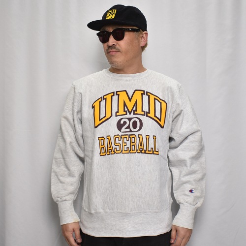 ��Champion/90's Vintage Reverse Weave Crew Neck Sweat�ʥ����ԥ��� ��С����������֥������åȡ˥��å��奰�졼/������L [y-0973]
