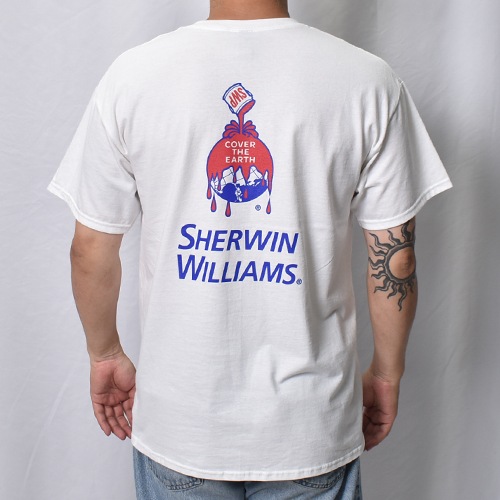 Sherwin-Williams S/S T-Shirt�ʥ��㡼�����󡦥����ꥢ�ॺ T����ġ˥ۥ磻�� [a-8592]