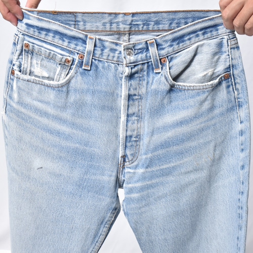 ��Levi's USA/501Jeans MADE IN USA�ʥ꡼�Х���USA 501�����󥺡˥���ǥ���/������W31 [y-1508]