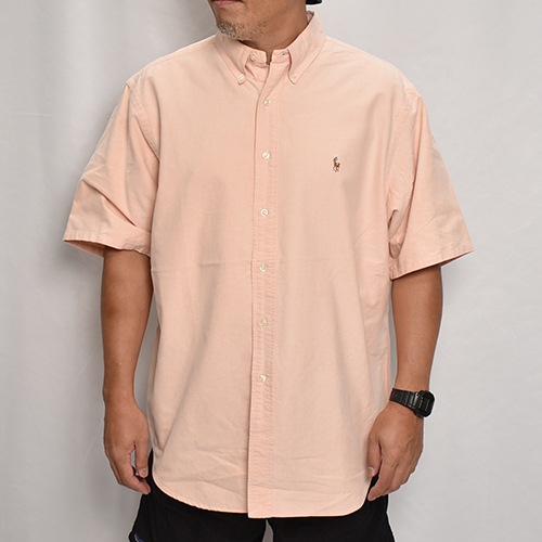 Polo Ralph Lauren/S/S B.D. Oxford Shirtʥե åեɥġ˥ԥ/XL [z-9127]