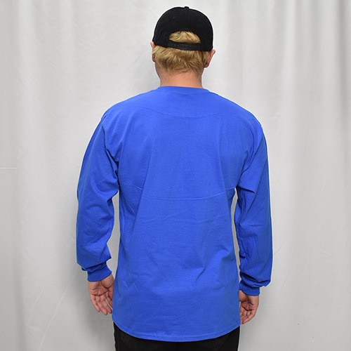 Hot Wheels/Logo L/S T-Shirt�ʥۥåȥ������륺 T����ġ˥֥롼 [a-7832]